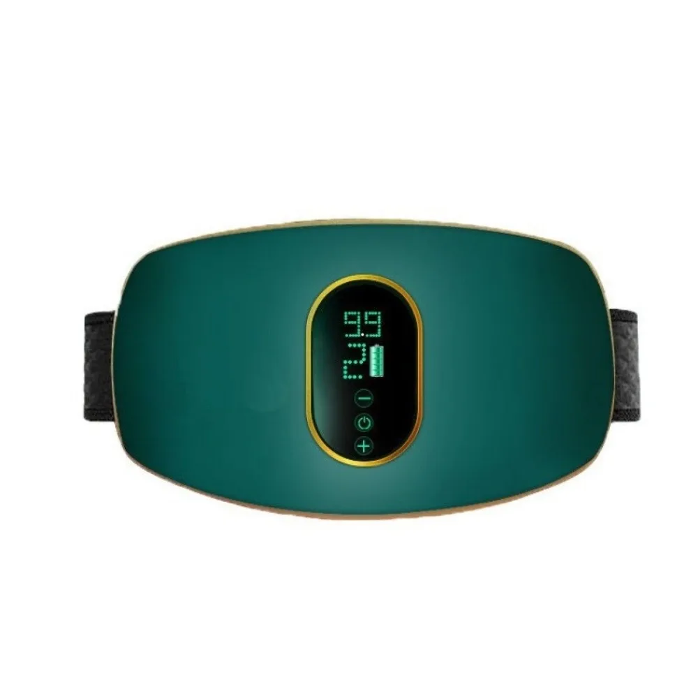 Heating Massage Electric Slimming Machine Vibration Function Warmth Vibration Waist Massage Belt LED Display Smart Design