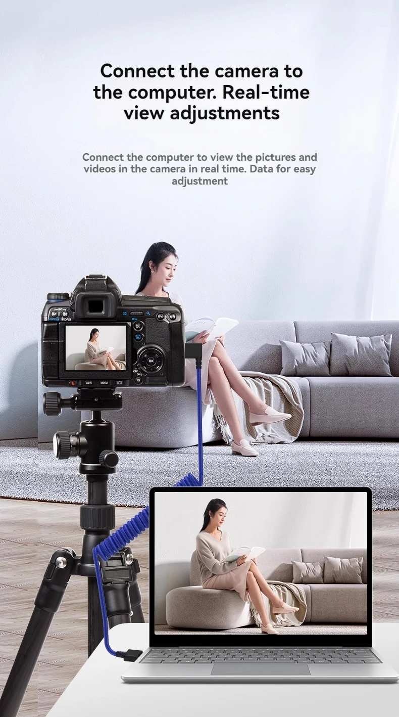 8k Hd Farbe HDMI-kompatibel Frühling Draht Ellenbogen Fotografie Austauschbare Objektiv Digital Kamera Stabilisator Astro Monitor 4k – Detail 10