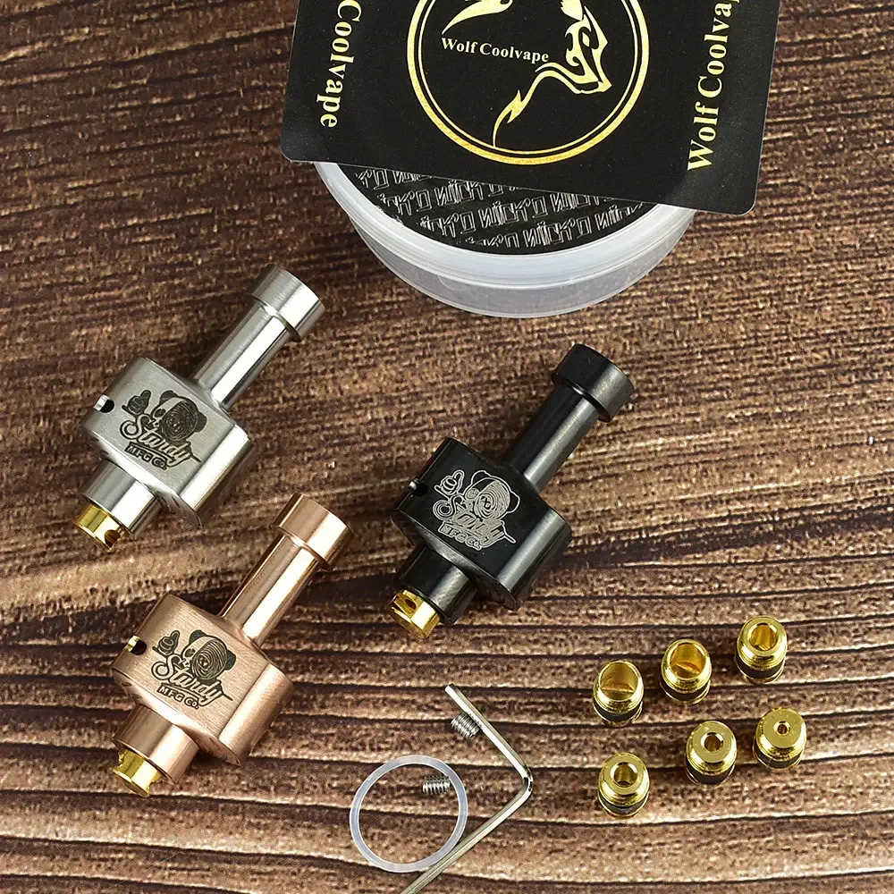 

Wolfcoolvape Wickd Remixd Sturdy MFG Style RBA Bridge Air Pins 1.2–4.5mm for Billet Box Boro BB Tank Vape DIY Accessories