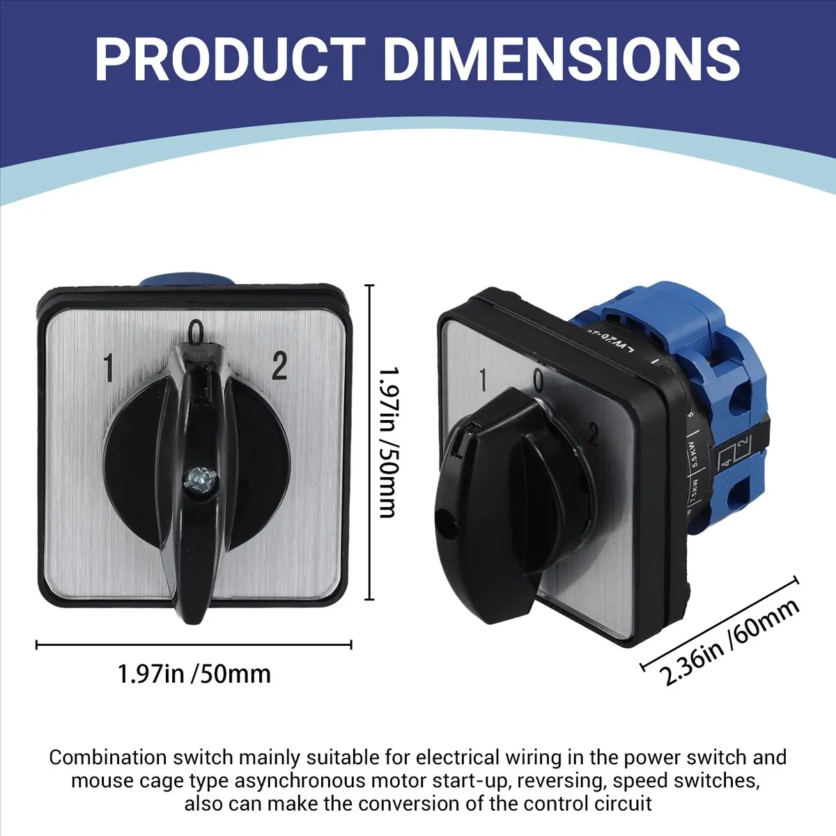 

440 В переменного тока 240 В SZW26-20/D101.1 Универсальный поворотный кулачковый переключатель