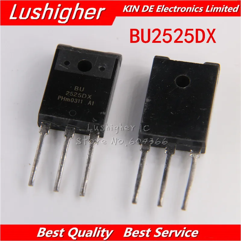 10 Buah BU2525DX TO-3PF BU2525 TO3P