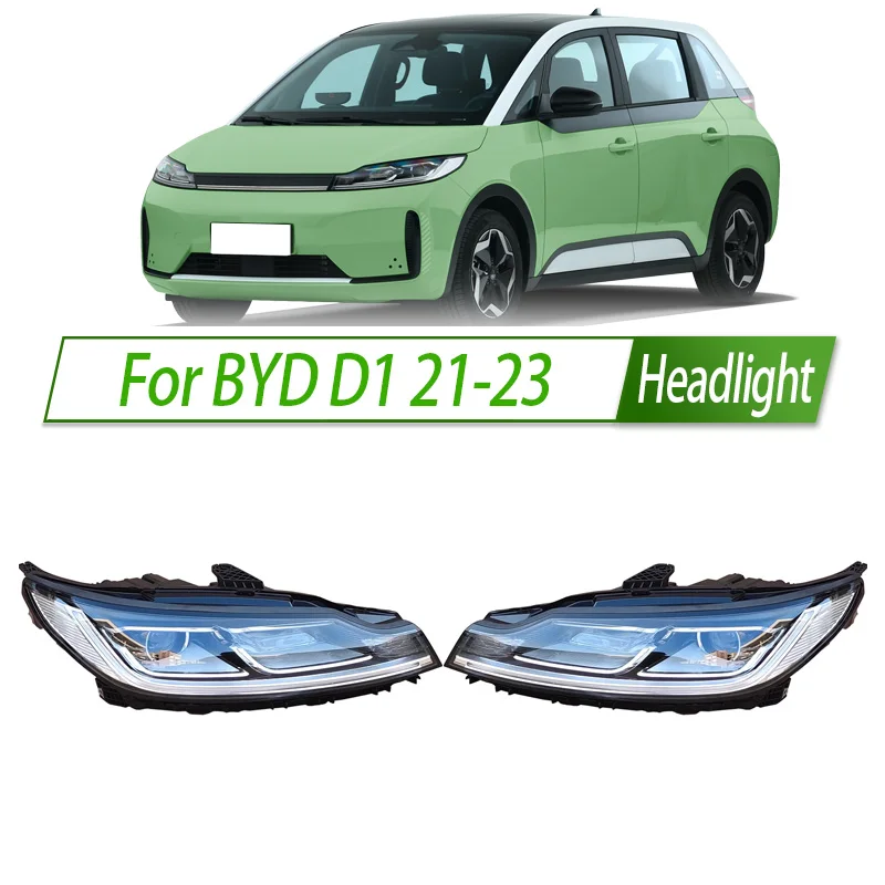 

For BYD D1 21-23 Halogen Headlight Assembly OEM Style Front Headlamp Bulb Socket Plug & Play Replacement