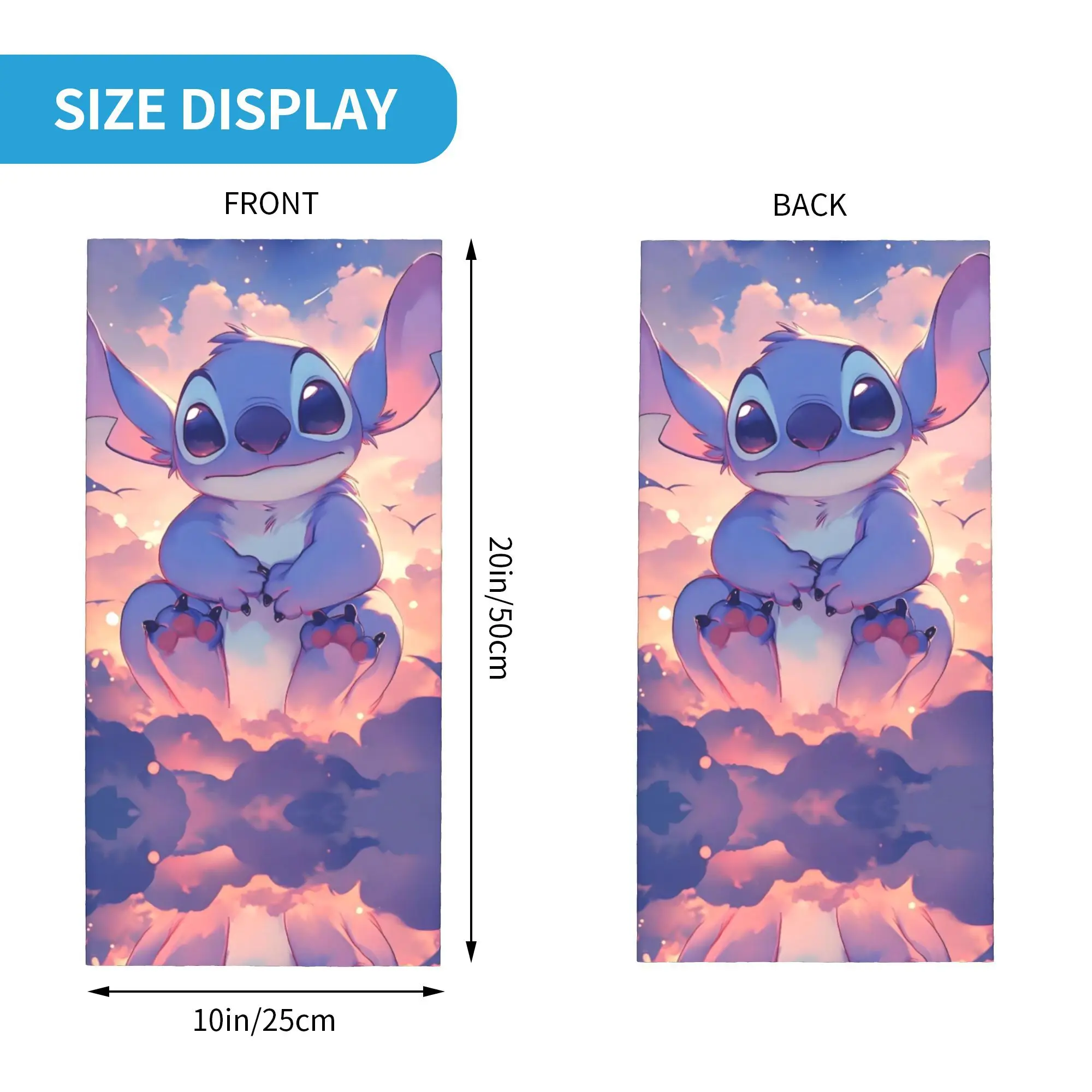 مخصص غرزة أنيمي مطبوعة باندانا الرقبة أدفأ النساء الرجال الشتاء التزلج وشاح أنبوبي الجراب Kawaii الكرتون المطبوعة واقي الوجه