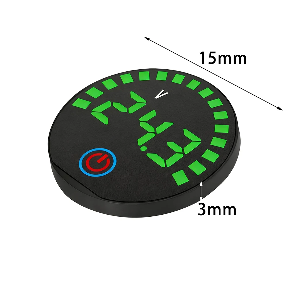 1pc DC 7-55V Digital Voltmeter Battery Power Indicator Voltage Power Display Board For Energy Storage Systems
