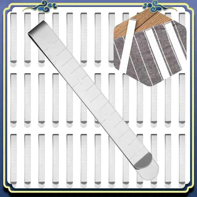 

Набор швейных прищепок A56P-40Pieces, металлическая линейка для шитья, инструменты для подшивания, швейные иглы и аксессуары для разметки при квилтинге