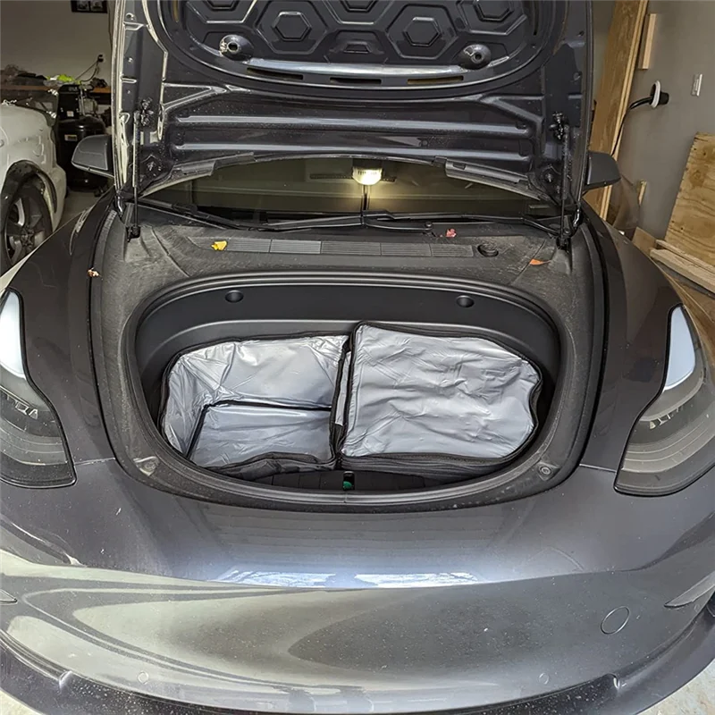 

Insulation Bag Frunk Cooler Organizer For Tesla Model 3 Front Trunk 2017-2025 Storage Insulated Cooler Bag