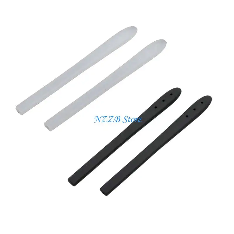 

T21F Soft Silicone Eyeglass Arm Protectors 5 Pairs Prevent Damage Lightweight