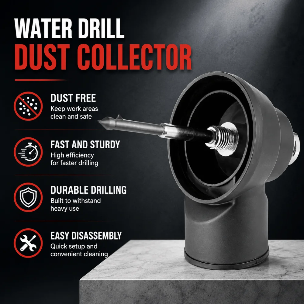 M22 M18 M16 Thread Dust Collect Cover Hard Wear Body Strong Seal Diamond Drill Guard Fast Assemble Stable Lock
