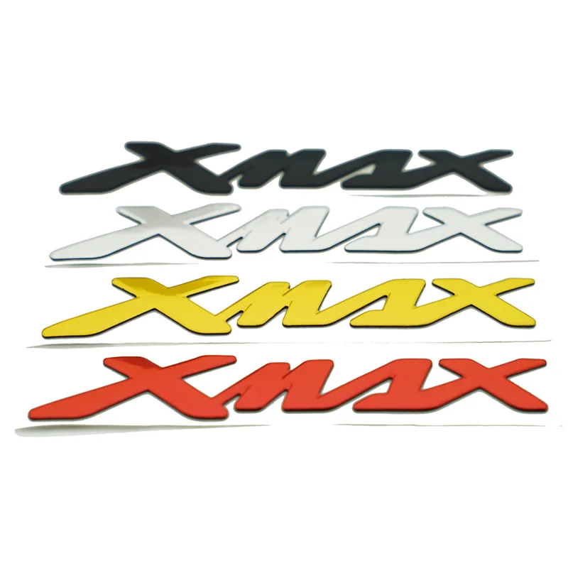 Motorcycle XMAX Stickers Emblem Fender Fuel Tank Pad Logo Decal For Yamaha X-MAX XMAX 125 250 300 400 Motorbike Decoration Decal