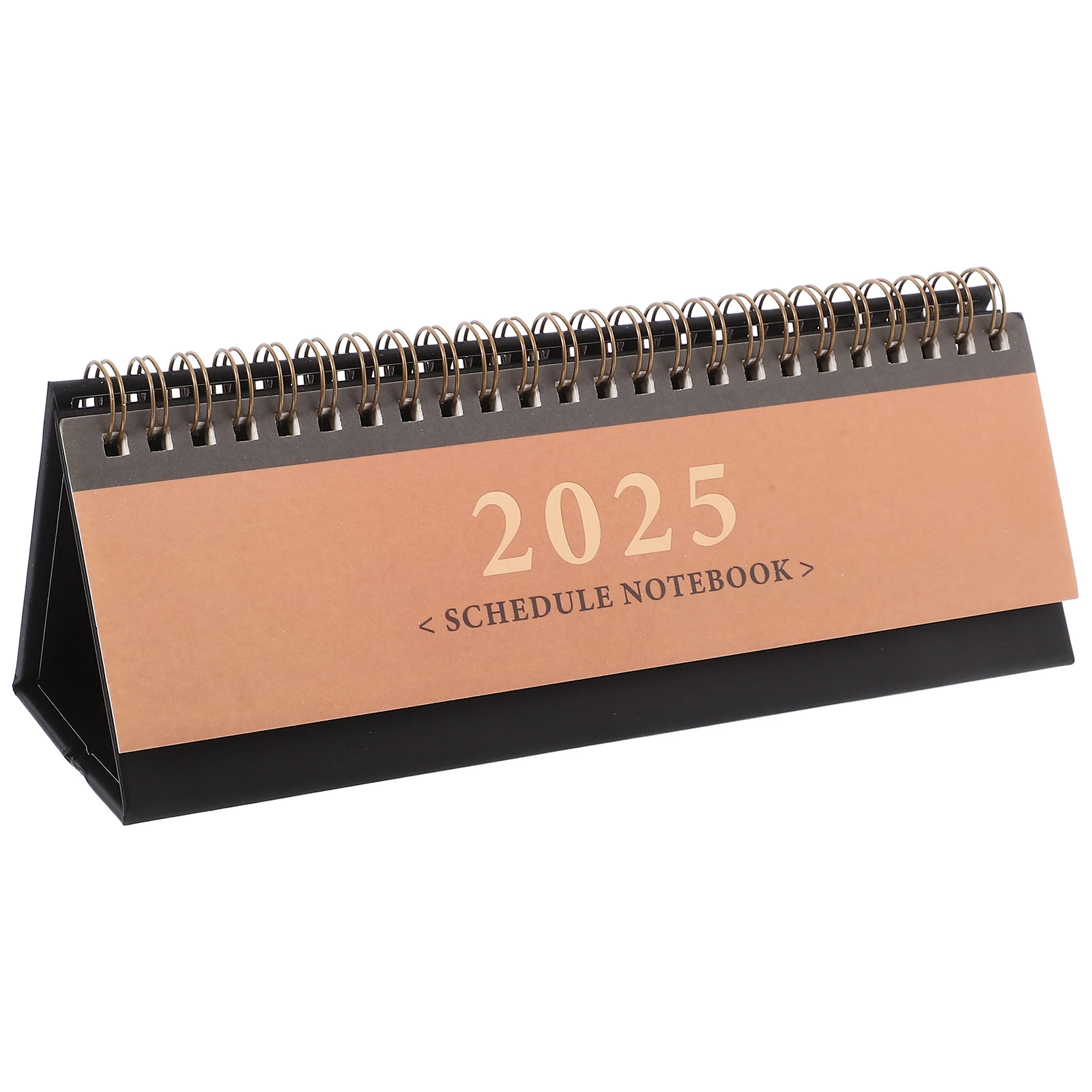 Mini Desk Calendar 2025 Horizontal monthly Planner Calendar English Edition Office Flip Calendar office home Scheduling Calendar