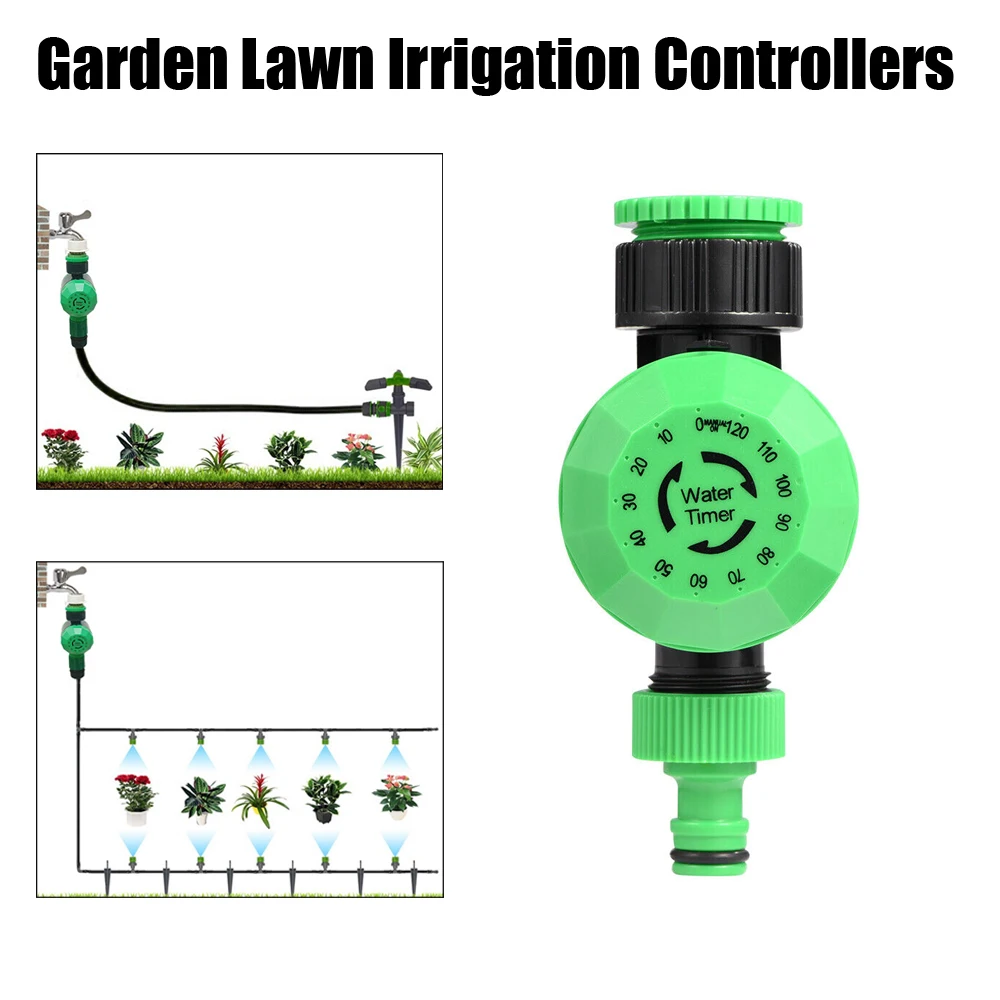 Plastikowy mechaniczny timer Agricultura Kontrolery nawadniania trawnika ogrodowego 2-godzinny automatyczny timer wody 1 szt.