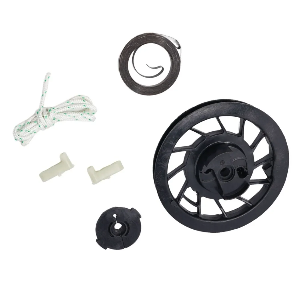 Recoil Starter Repair Kit for 499901 Includes Pulley Spring Pawls Cord for Classic For Sprint Engine Models 35 375 450 500 550