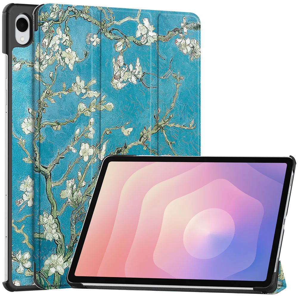Tri‑fold Casing Tablet Case For Samsung Galaxy Tab S11 11 Inch SM-X730 Auto Sleep/Wake Shockproof Protective Hard Shell Cover