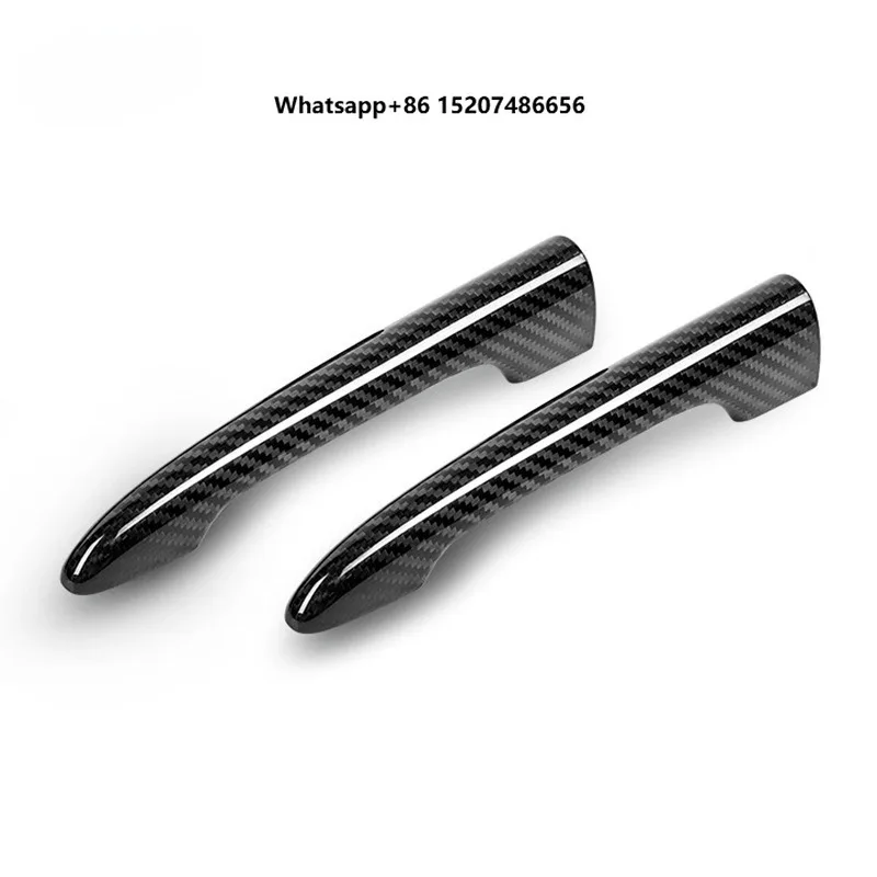 Car door handle cover for F54 handle tailgate handle carbon fiber modification exterior decoration