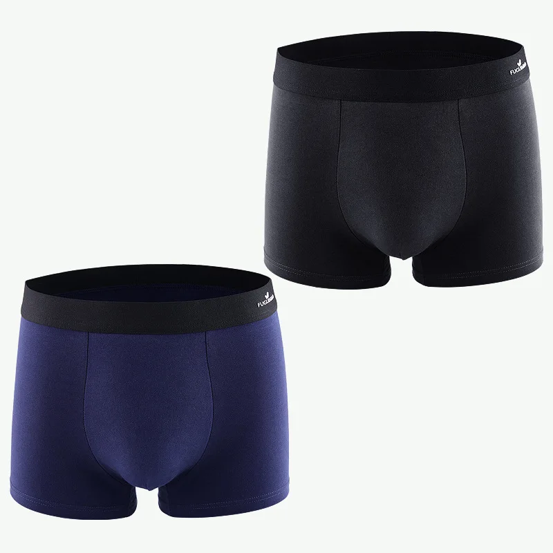 4pcs/lot Men\'s Pure 100% Cotton Underwear Graphene Inner crotch Moisture Absorbent Soft Elastic Waistband Male Panties Boxer