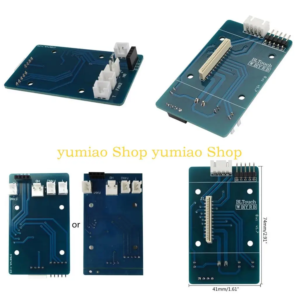 

587B 3D-принтер Адаптер экструдера оси E Коммутационная плата PCB Адаптер двигателя для