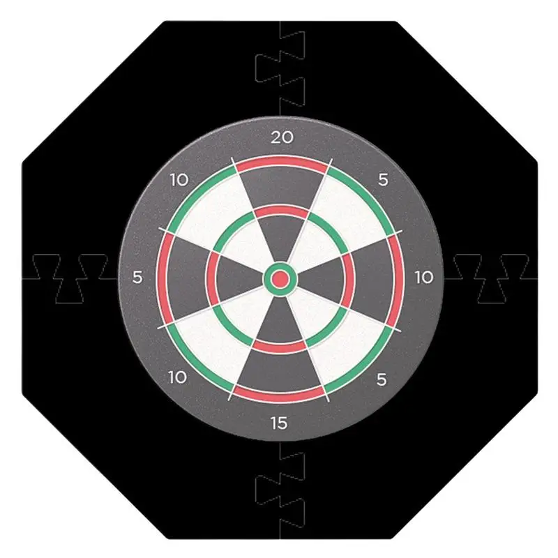 Dart Board Surround Wall Protector Octagonal Dartboard Protective Ring Splicing Dart Board Wall Protector Thickened Dartboard