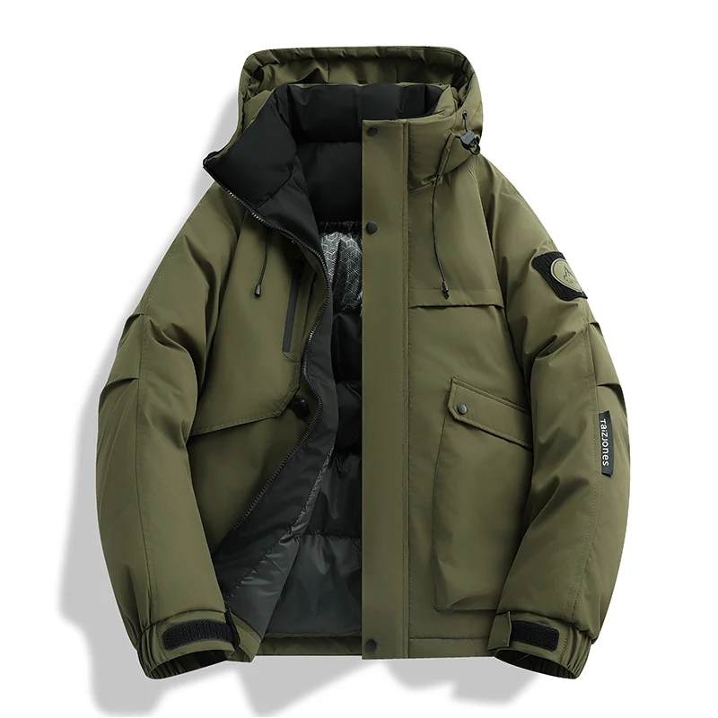 

Men's Outerwear Jackets Winter Clothes Fashionable Hooded Parkas Mens Winter Coats Fashion Hooded Parkas Warm Winter Jackets