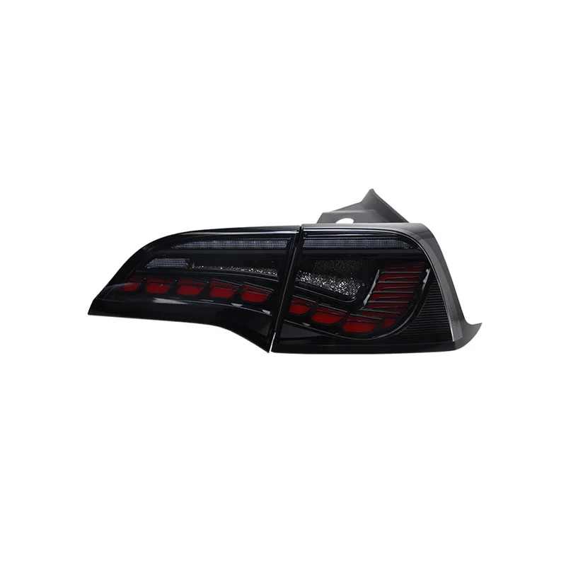 

Suitable for Tesla model3 taillight assembly modely modified dragon scale LED running light running water