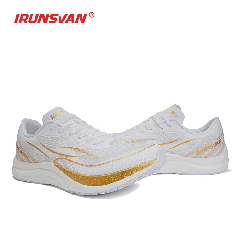 IRUNSVAN GT1.0 Full length Carbon Plate Sports Shoes for Track and Field Training Men's and Women's Sports Shoes