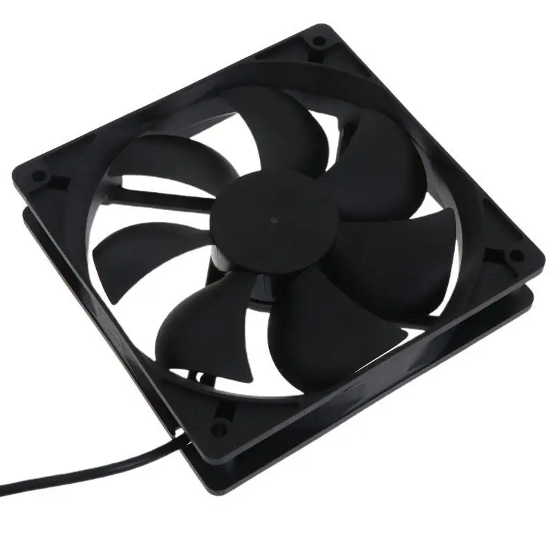

Y1UB DC5V 0.32A Cooling Fan 120x120x25mm Porous Bearing PWMs 1500RPM for CPU Servers