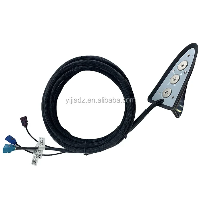 IP67 Waterproof External 4in1 Shark Fin Automotive Wi-Fi MIMO 4G  5.9G Antenna with Fakra connector