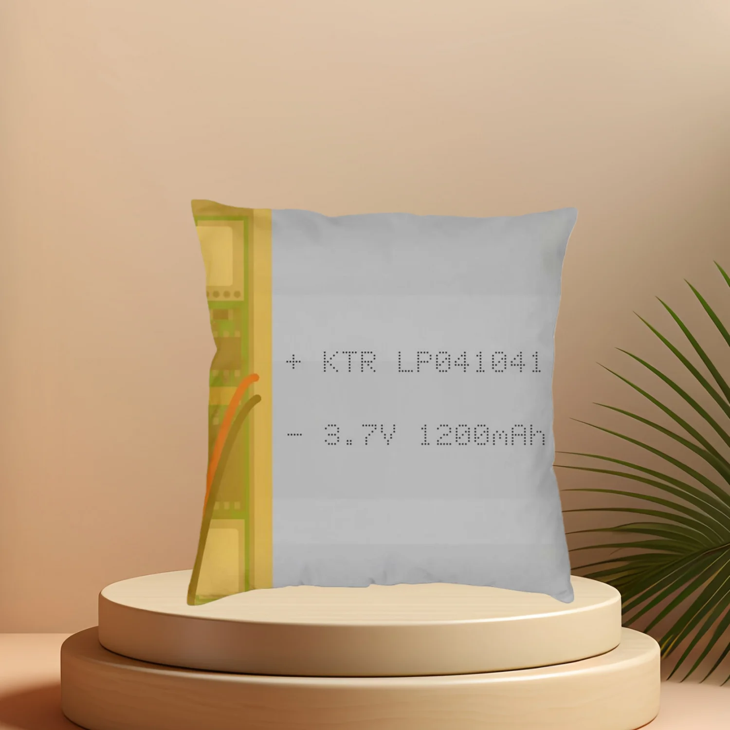 Inflatable Battery Pillow Case Flat Print Washable Polyester Fabric Soft Comfortable Skin Friendly Best Seller Gift