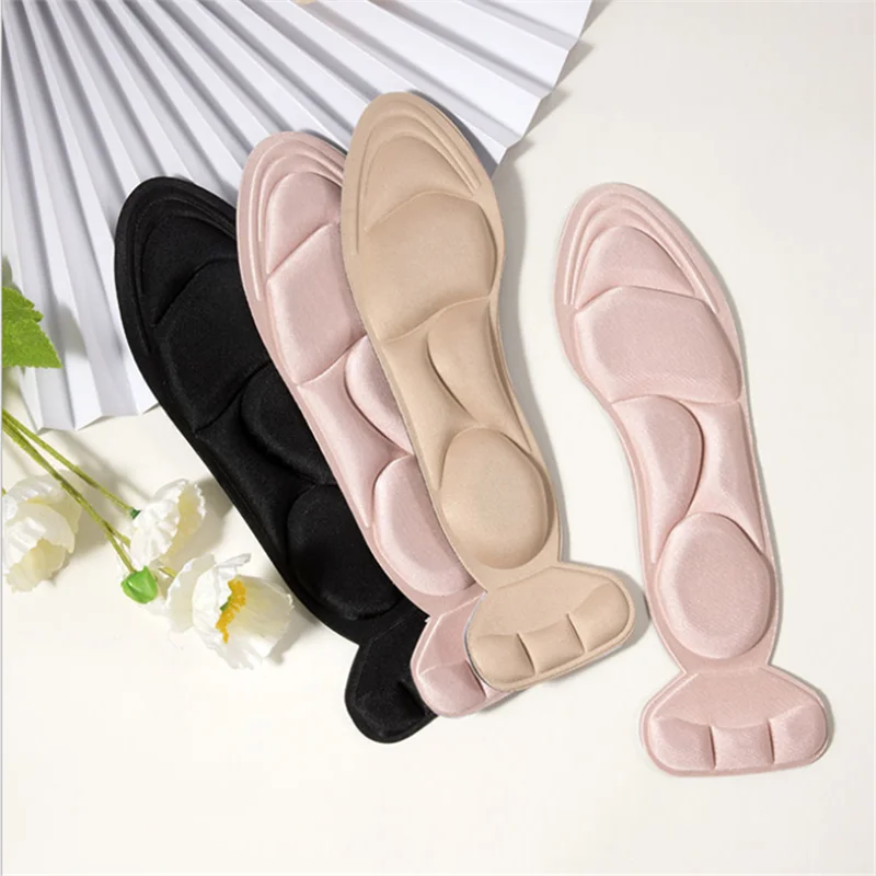 Memory Foam Orthopedic Insoles For Shoes Women Men Flat Feet Arch Support Massage Plantar Fasciitis Sports Heel Back Pad Insole