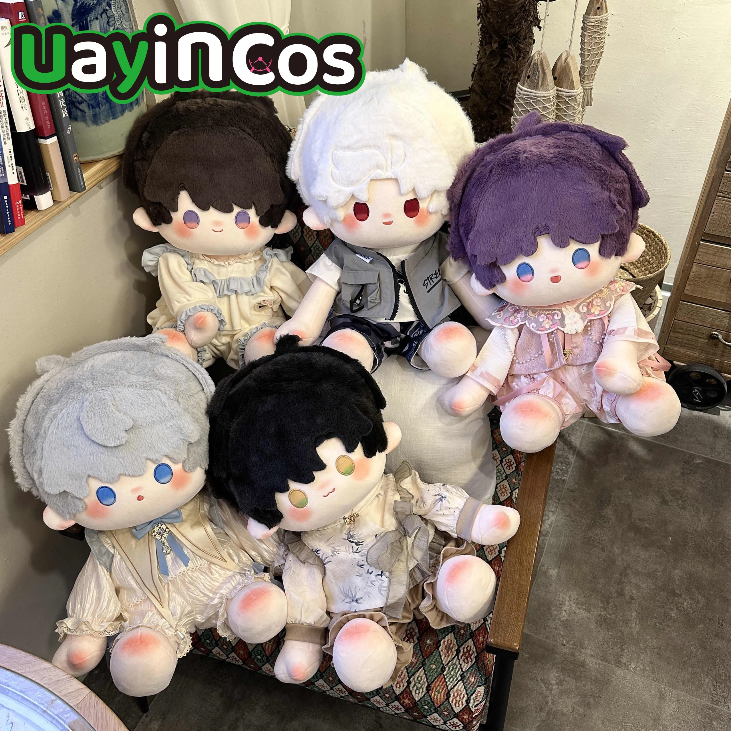 40cm Love and deepspace Xavier Ralayo Zayne Sylus Caleb  Stuffed Plushies Plush Cotton Doll Clothes Soft Pillow Anime Figure Toy