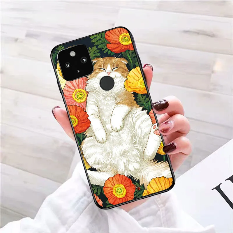 

Cartoon Cats Cat Phone Case for Google Pixel 10 9 Pro XL 9A 8 7 6 Pro Pixel 8A 7A 6A Pixel 8 7 6 5