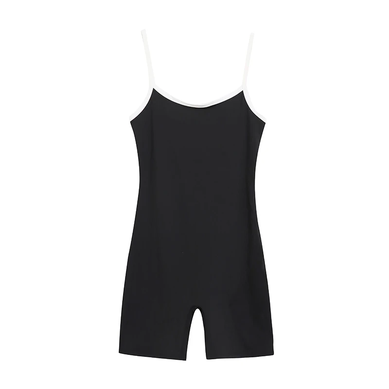 

Быстросохнущие летние женские шорты-комбинезон для спорта: облегающие, эластичные, влагоотводящие, для бега и фитнеса, модные, с высокой талией