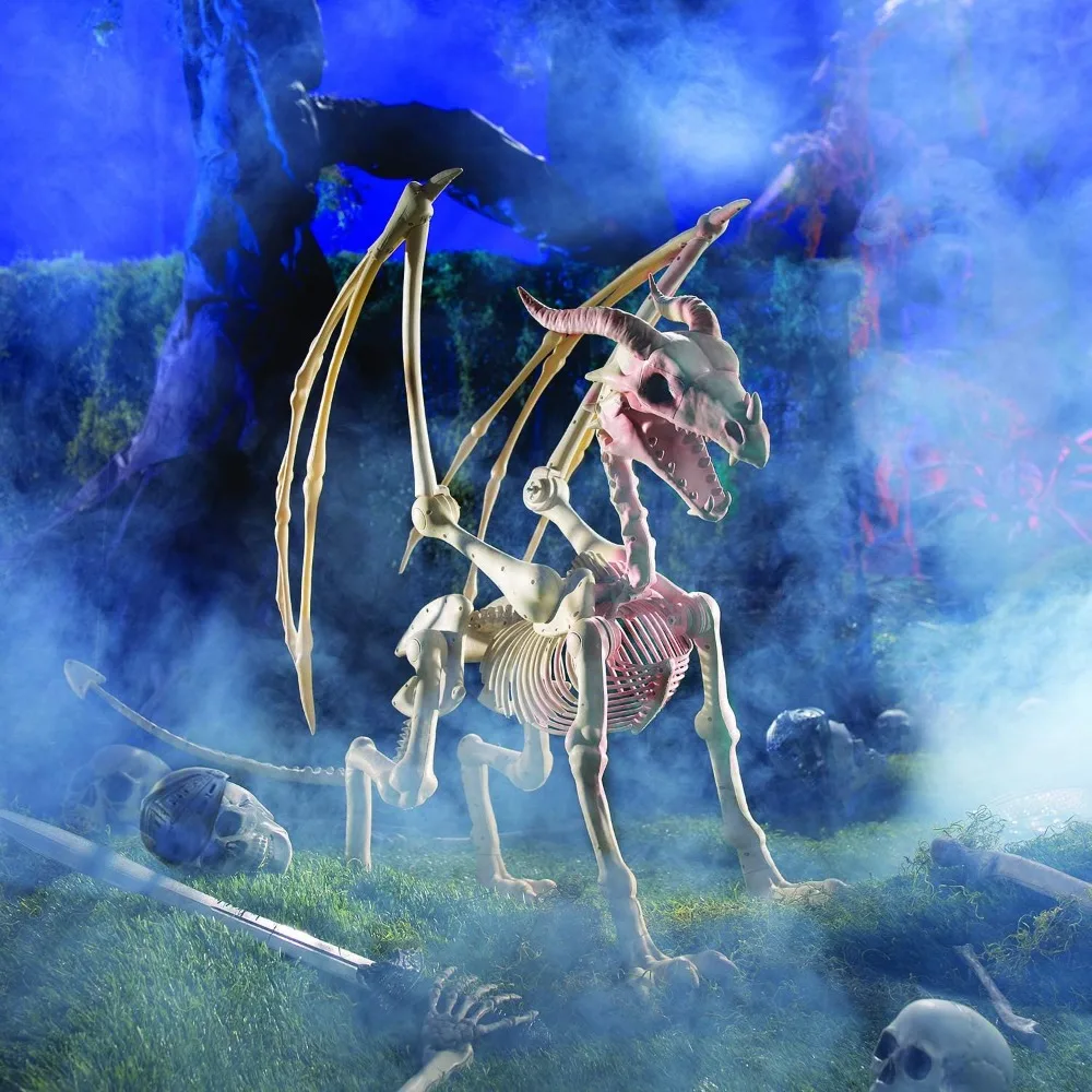 

Dragon Skeleton Halloween Decoration, 36 Inch