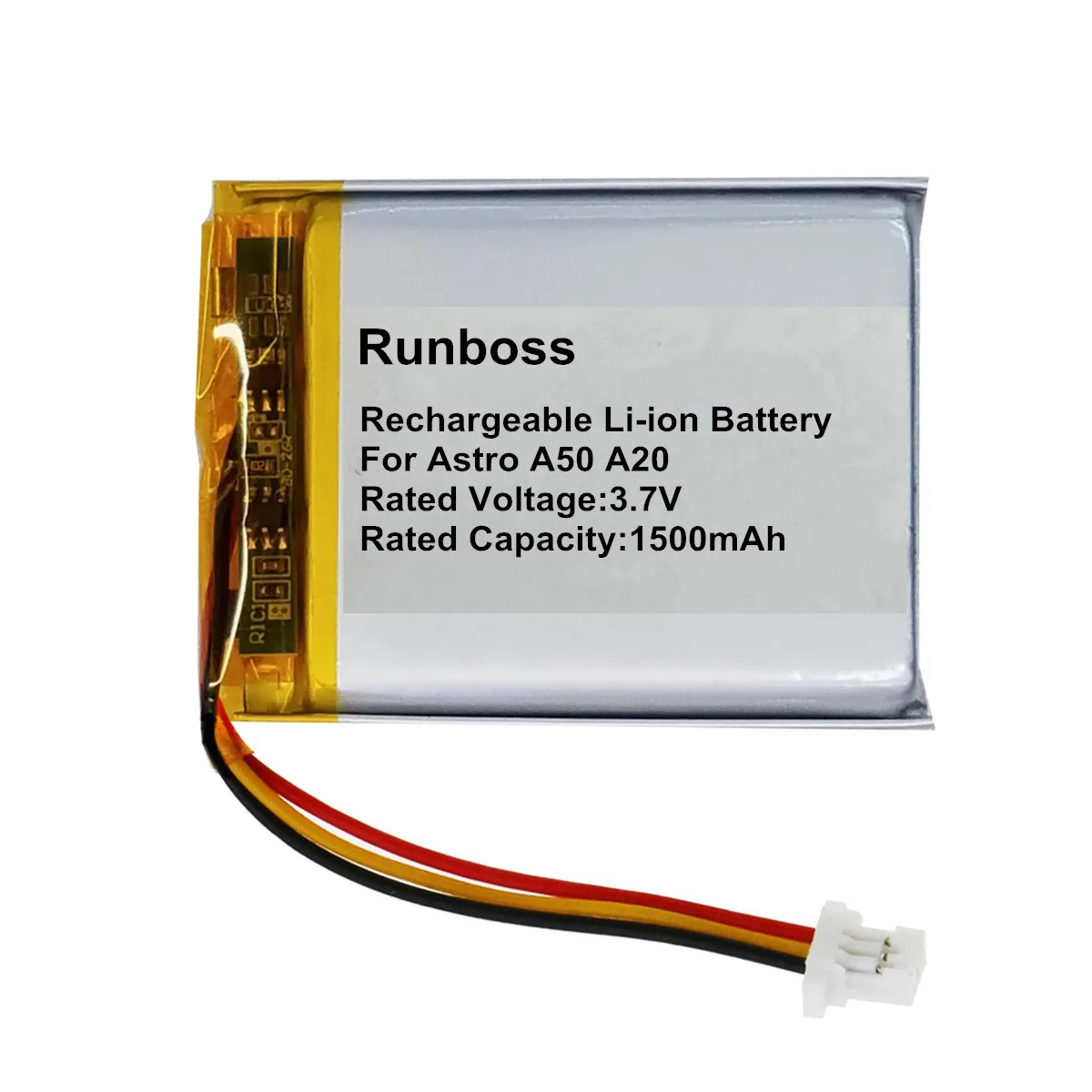 1500mAh SRP603443 Gaming Headset Battery For Logitech Astro A50 A20 Headset 533-000191 533-000169