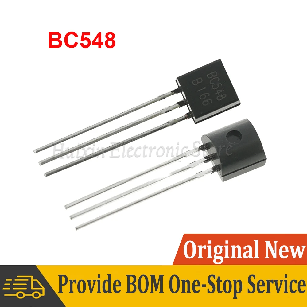 

50pcs BC548B TO-92 BC548 TO92 548B Transistor Power Triode New and Original IC Chipset