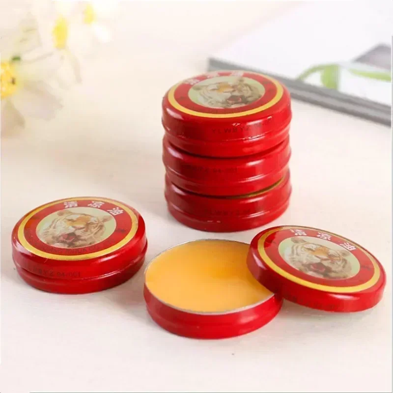 Tiger Balm Cooling Ointment Essential Balm Fatigue Revitalize Improve for Headache Motion Sickness Mosquito Bites Smell Massage