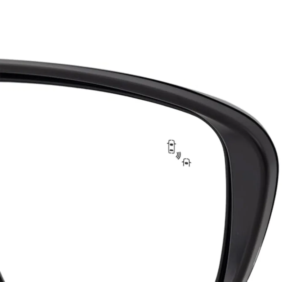 Spion Kompatibel dengan Nissan Frontier 2022-2024 Sisi Penumpang Dilengkapi Lipatan Manual dan Deteksi Titik Buta Terintegrasi untuk