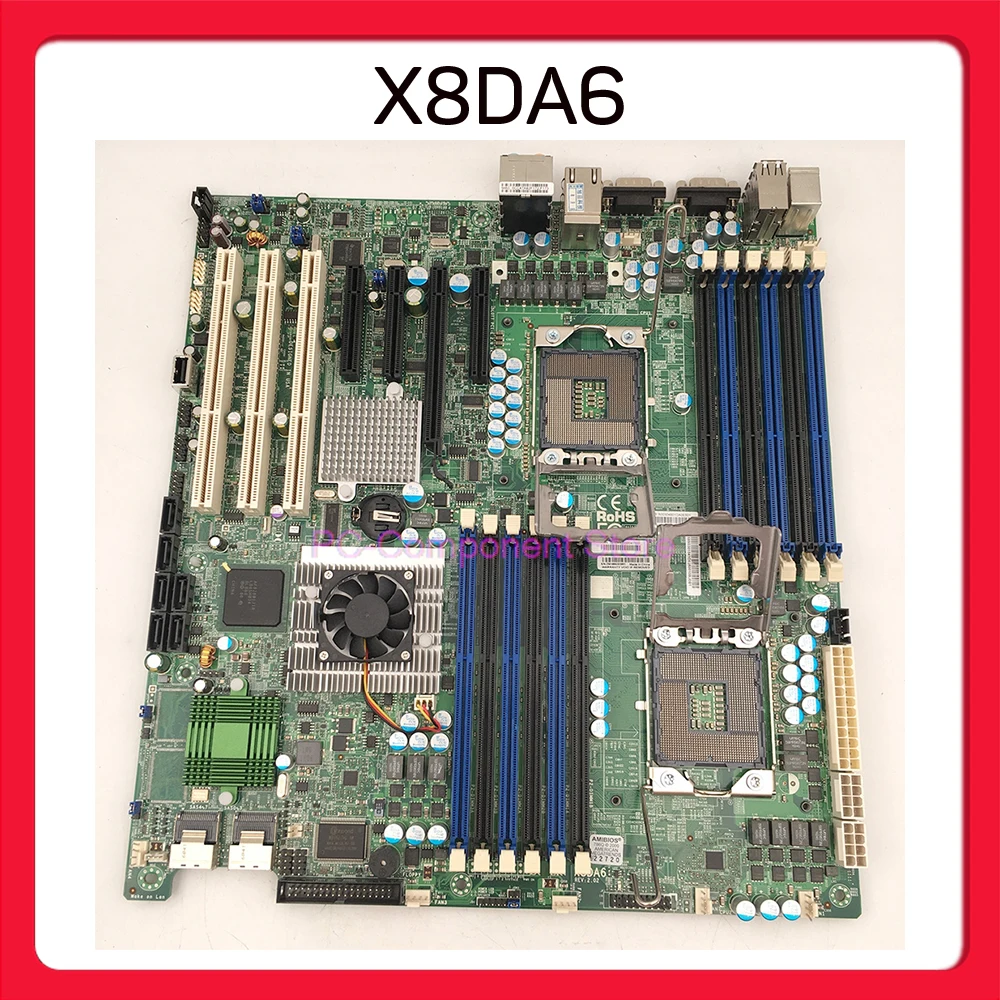 

X8DA6 For Supermicro Motherboard LGA 1366 Support Processor 5600 5500 DDR3