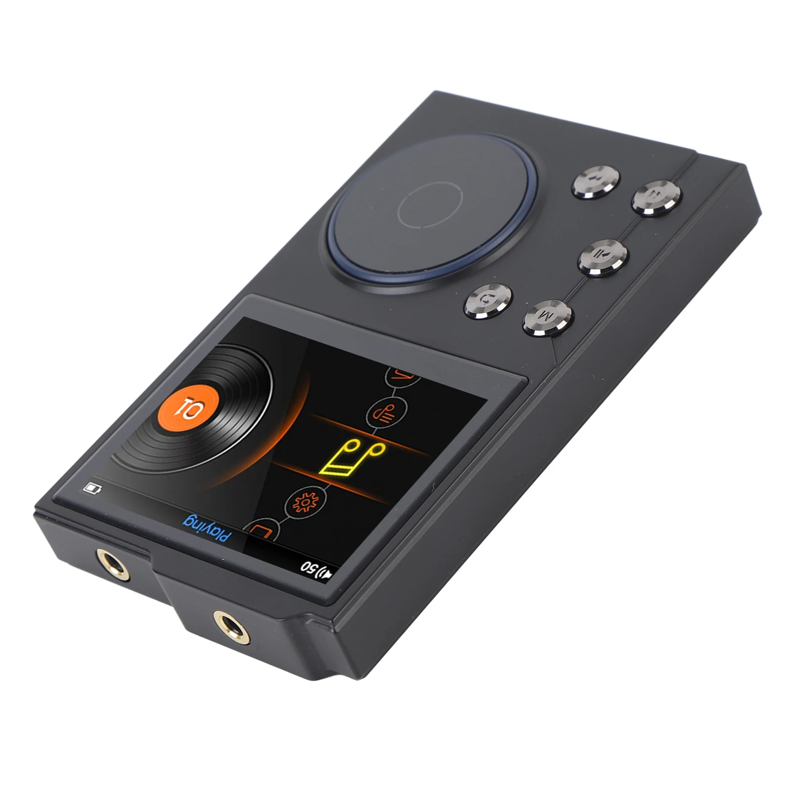 مشغل موسيقى HiFi شاشة 2.4 بوصة عالية الدقة بدون فقدان DSD DAC FLAC MP3 مشغل رقمي مسموع اتصال لاسلكي مشغلات موسيقى بدون فقدان