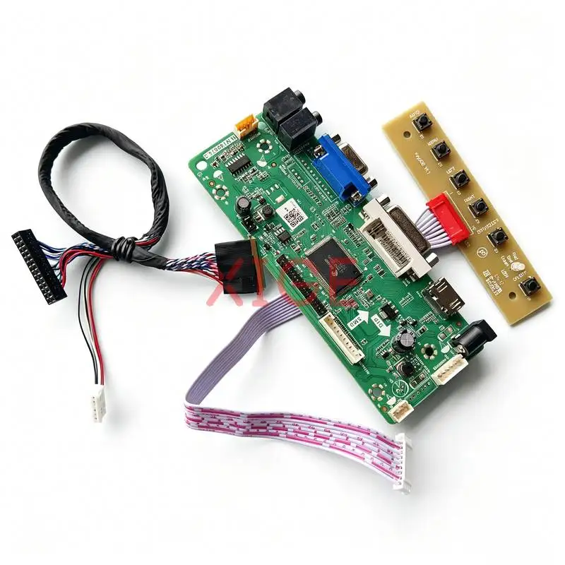 

For B133XW07 CLAA133WA01 B133XTN01 CLAA133WB01A Drive Board Kit VGA DVI HDMI LVDS 40-Pin 1366x768 Laptop Display Screen 1366*768