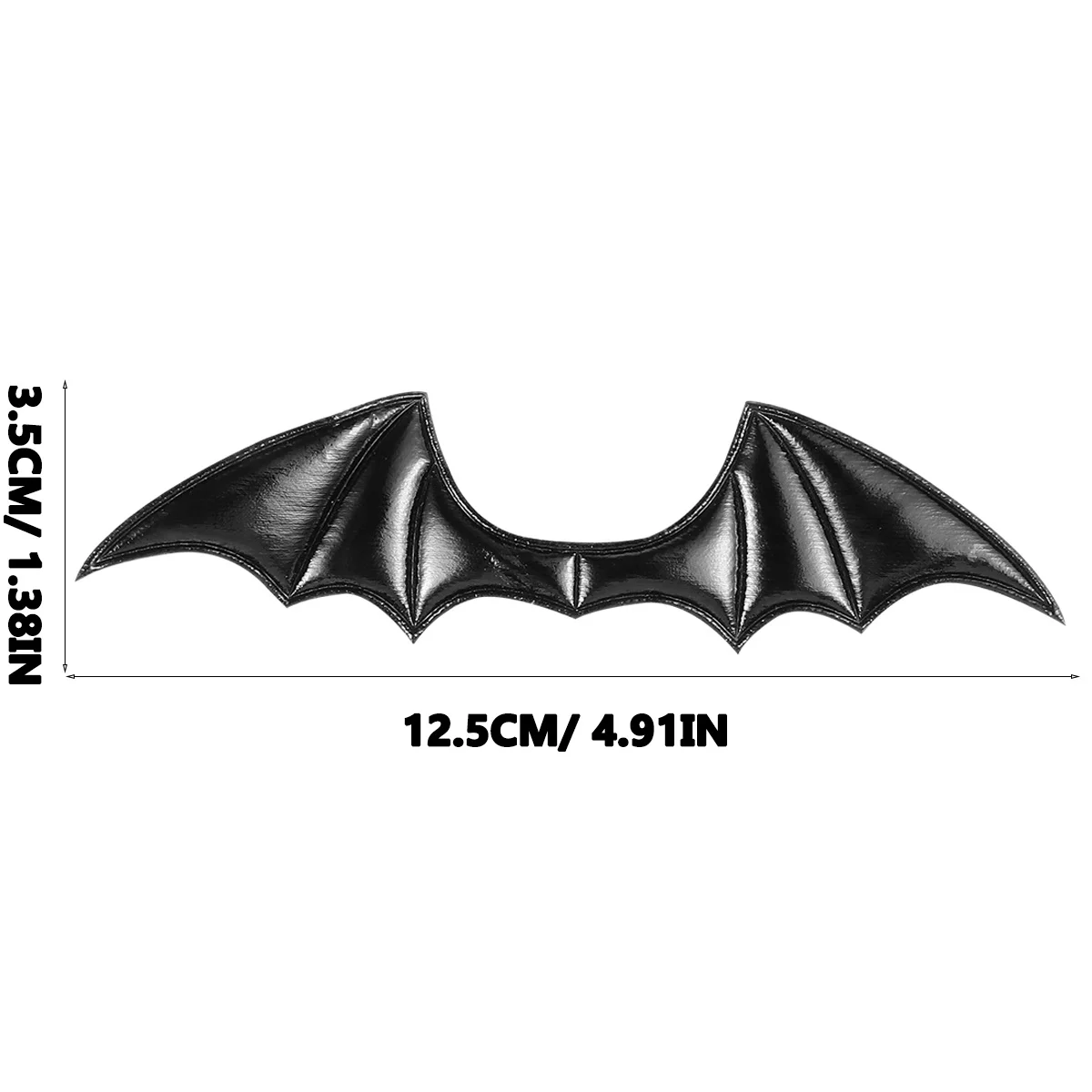 ปีกค้างคาว DIY 5 ชิ้น อุปกรณ์ตกแต่งผมสำหรับฮาโลวีน กิ๊บติดผม ตกแต่งเสื้อผ้า รองเท้า กระเป๋า อุปกรณ์เสริมสำหรับเสื้อผ้า