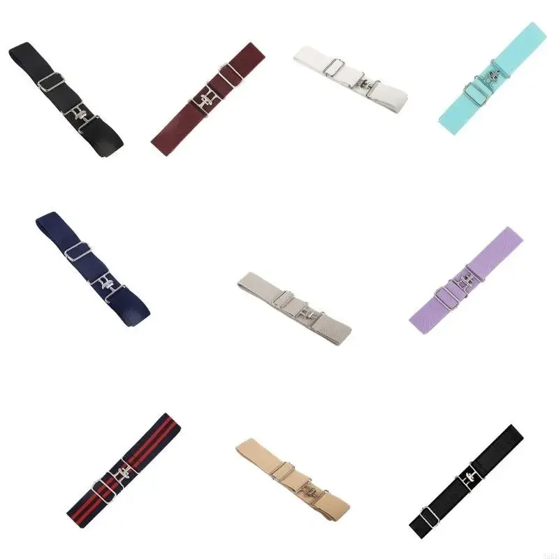 Unisex Elastic Riding Belt Shark Buckle Designs Comfortable And Secure Waistband For Equestrian Sport And Casual Wear