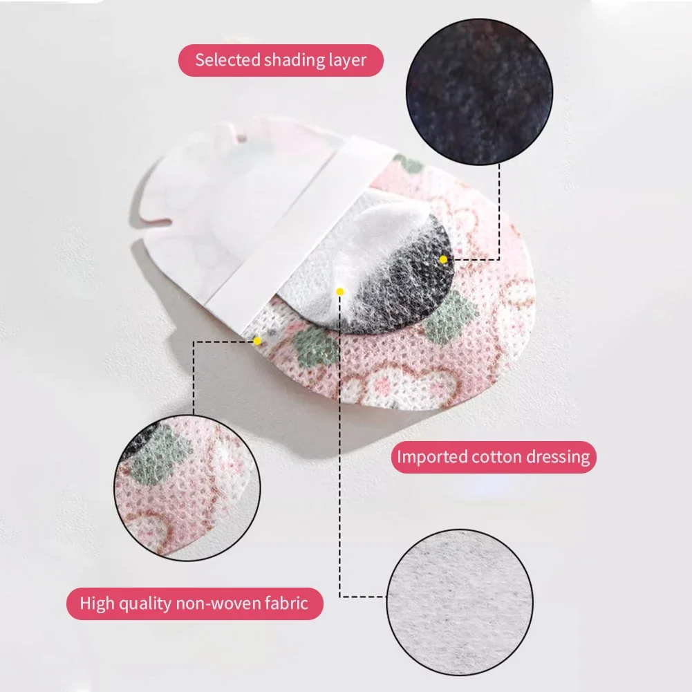 لينة 60 قطعة/المجموعة الطفل الحول العين التدريب اييشادي العظام تصحيح العين بقع الأطفال كسول EyeMask