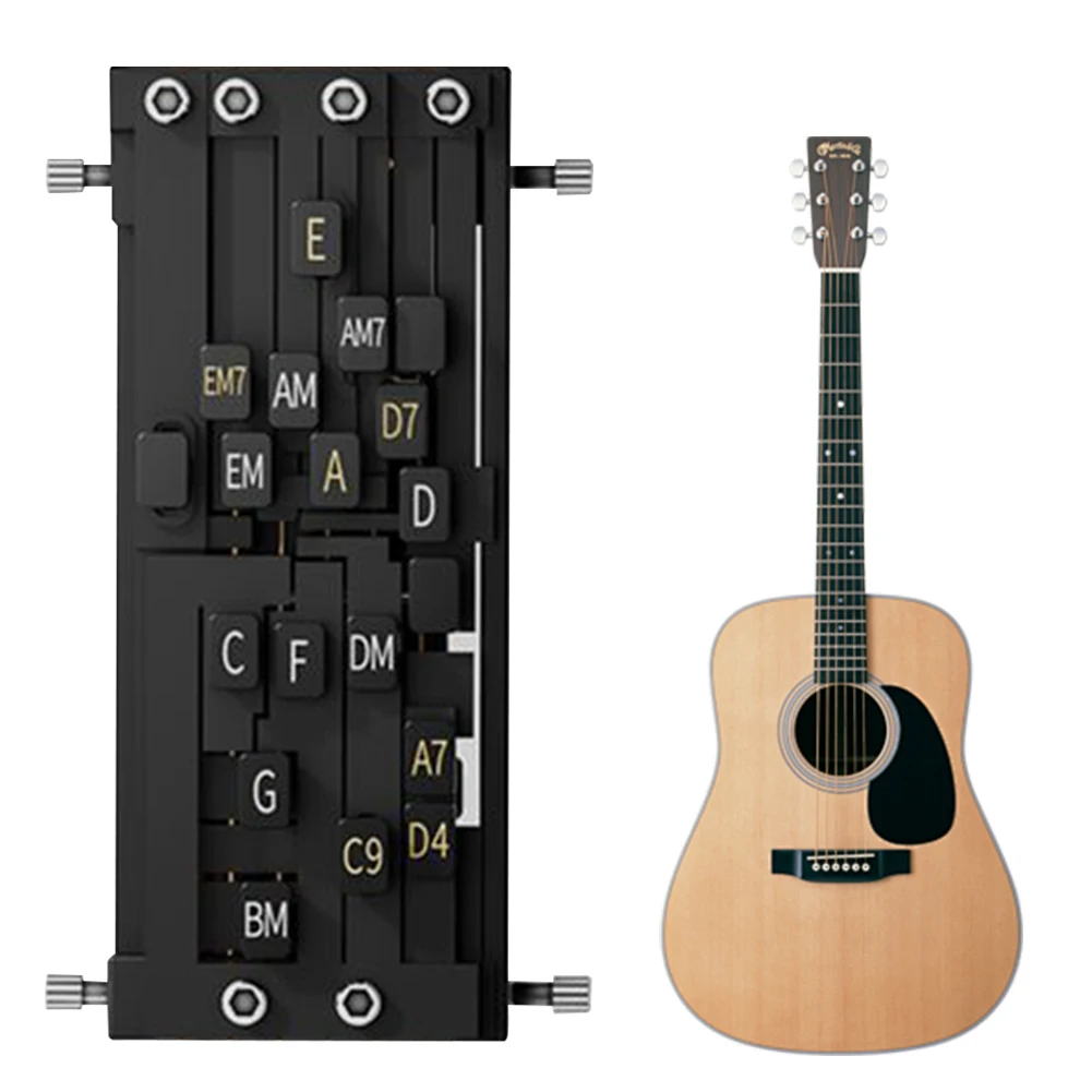 

Guitar Chord Presser Guitar Learning Tools Guitar Chord Trainer Guitar Aid Chord Tool Guitar Accessories for Beginners