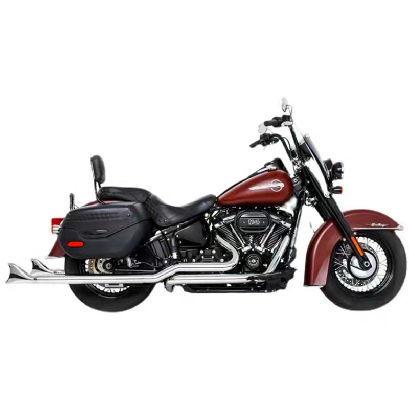 

Выхлопная система с глушителем типа «рыбий хвост» для мотоциклов Harley Softail Classic, Heritage Deluxe, Street Bob, Slim 18-25