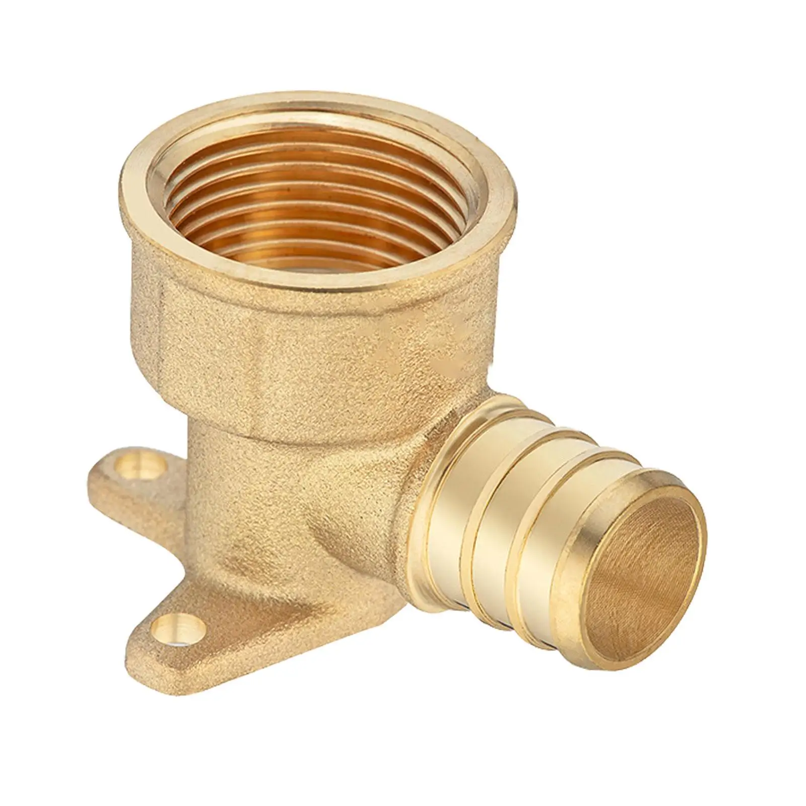 Pex Crimp Fitting Leakproof Copper Multipurpose Portable Connector Shower Head Fitting Brass Pex Crimp Fittings Drop Ear Elbow