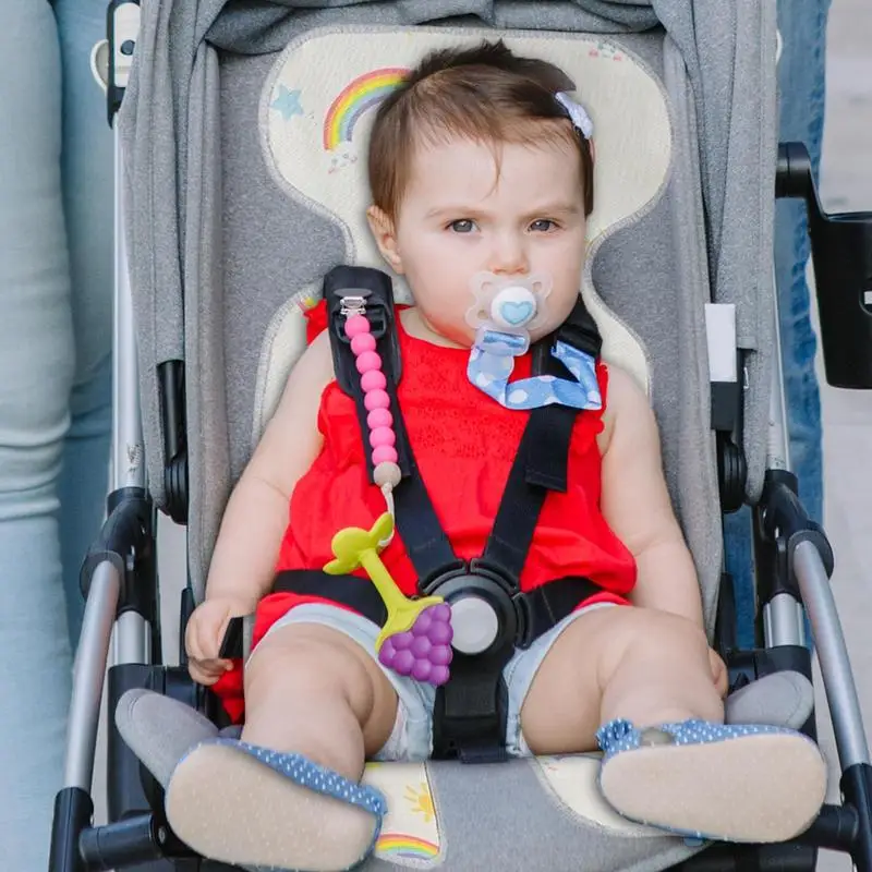 Almohadilla refrescante para cochecito de bebé, almohadilla refrescante para cochecito de bebé, forro de asiento de coche plegable transpirable, funda de cojín de doble cara de seda helada para viajes y