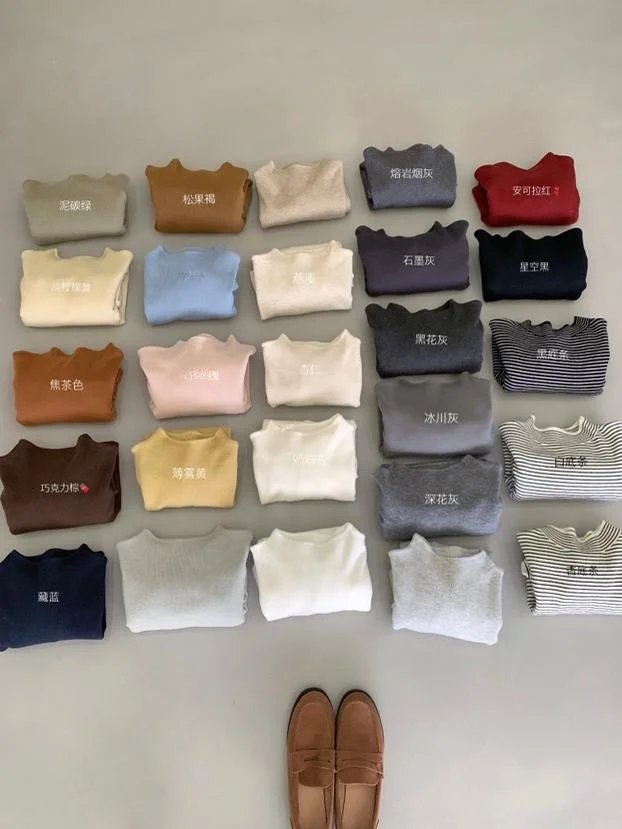 

Женская версия Angela Camere Long Sve Base irt f, утягивающая универсальная внутренняя одежда с высоким воротником, защита от шариков, осенняя новинка