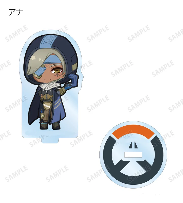 Anime Game Overwatch Acrylic Stand Model Cosplay Characters Ornament Accessories Good Collection Gifts 10cm view 6