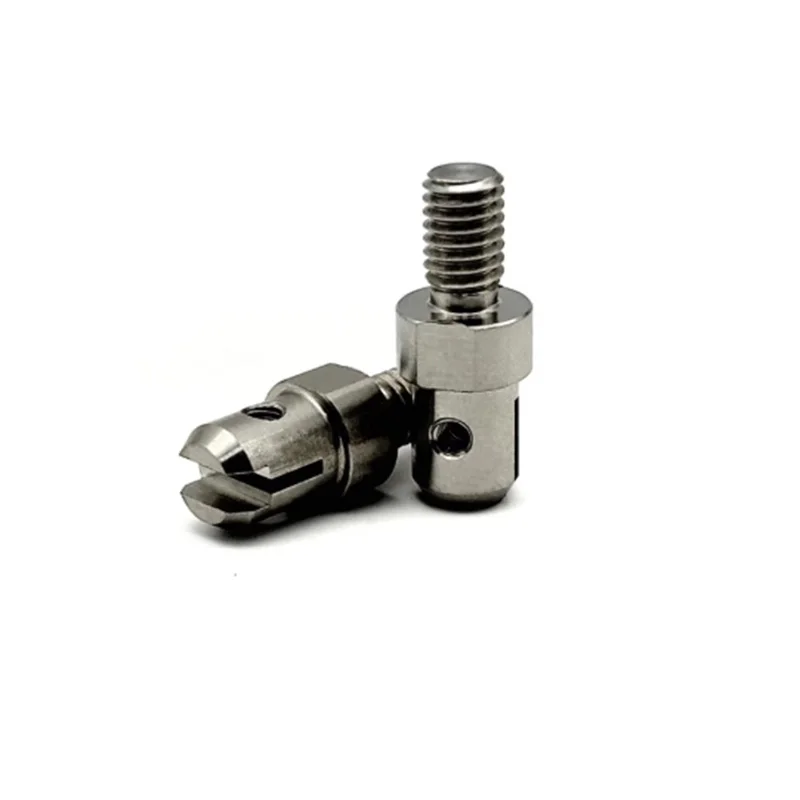 Procesamiento personalizado Fresado Fabricación de acero metálico Servicio de mecanizado CNC Sujetadores de forma especial de acero inoxidable