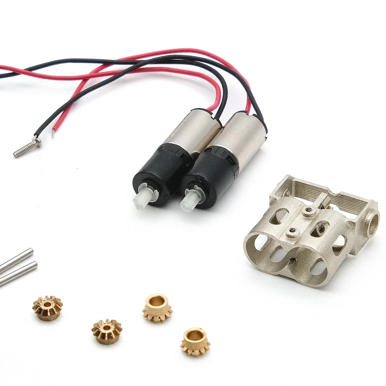 Static Modification 6mm Micro Dual Wave Box DIY 1/87 1/72 Tracked Vehicle Model Engine 42/242/1200rpm